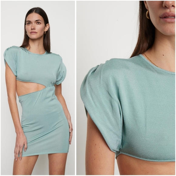 Atoir Balancing Act Dress In Lagoon Blue 4 - Picture 3 of 10